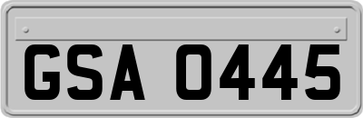 GSA0445