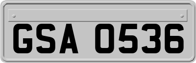 GSA0536