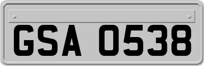 GSA0538