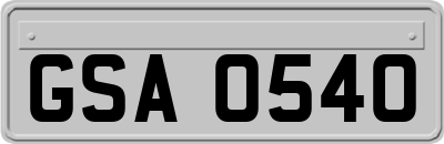 GSA0540