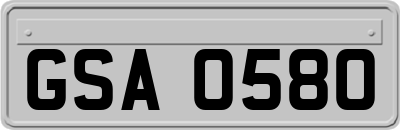 GSA0580