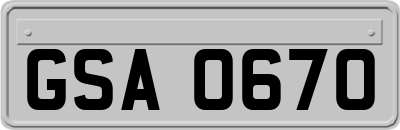 GSA0670