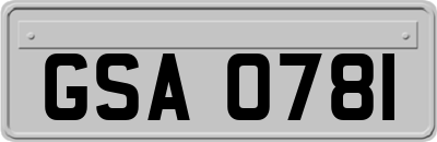 GSA0781