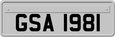 GSA1981