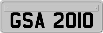 GSA2010
