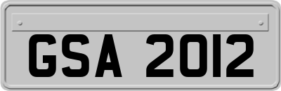 GSA2012