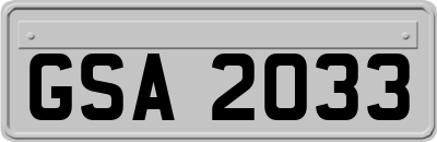 GSA2033