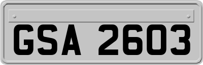 GSA2603