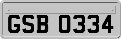 GSB0334