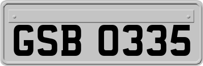 GSB0335