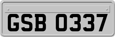 GSB0337