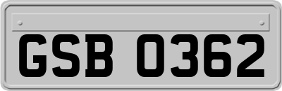 GSB0362