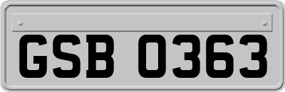 GSB0363