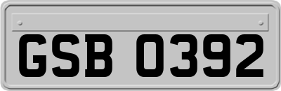 GSB0392
