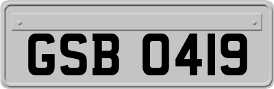 GSB0419