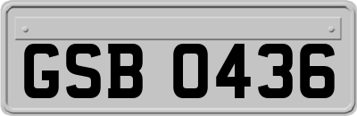 GSB0436