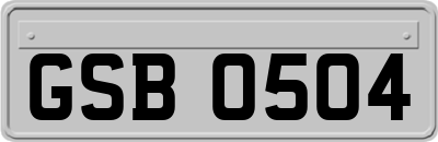 GSB0504