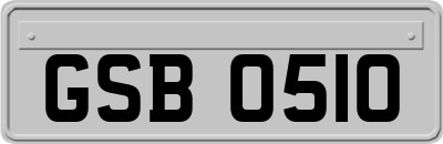 GSB0510