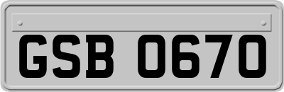 GSB0670