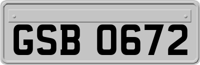GSB0672