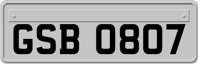 GSB0807