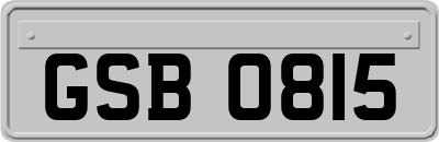 GSB0815