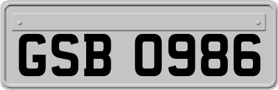 GSB0986