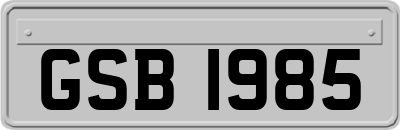 GSB1985
