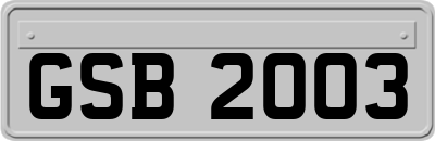 GSB2003