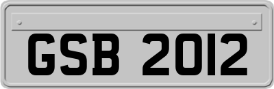 GSB2012