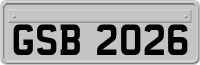GSB2026