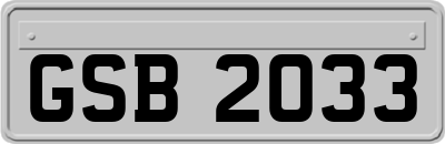 GSB2033