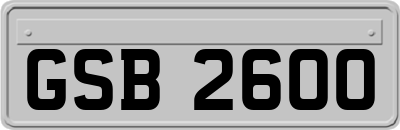 GSB2600