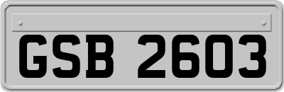 GSB2603