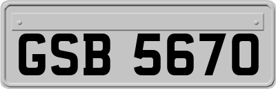 GSB5670