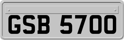 GSB5700