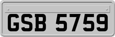 GSB5759