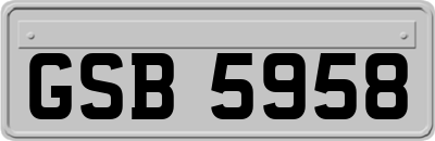 GSB5958