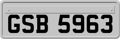 GSB5963