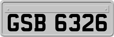 GSB6326