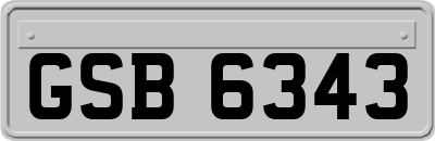 GSB6343