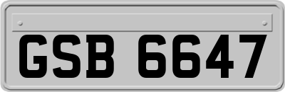 GSB6647
