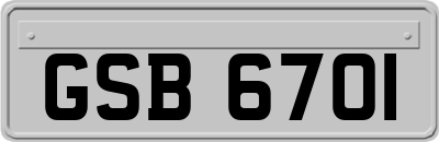 GSB6701