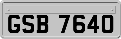 GSB7640