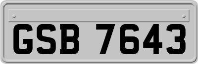 GSB7643