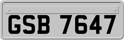 GSB7647