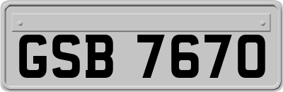 GSB7670