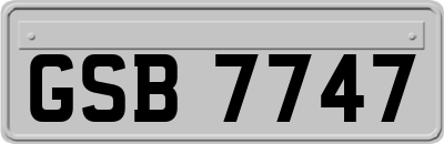 GSB7747