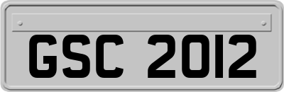 GSC2012