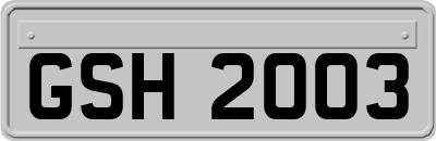GSH2003